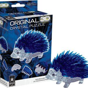 Original 3D Crystal Hedgehog Puzzle Challenging Fun for Ages 12 and Up NEW